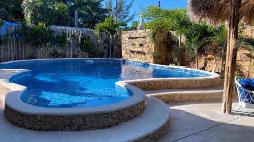 Punta Allen Apartamento | Hotel Fisherman lodge, cuarto base triple