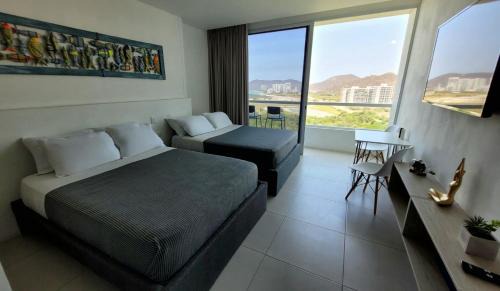 Santa Marta Hotel | Hotel Porto Horizonte suite 1426