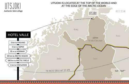 Utsjoki Complejo | Hotel Valle Lapland