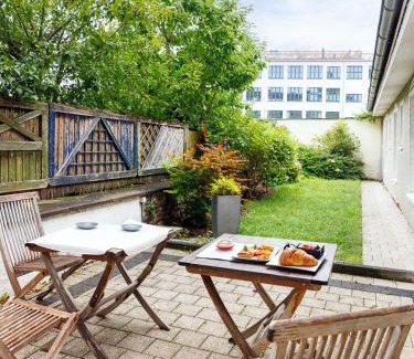 Flingern Nord Apartamento | Hotelzimmer in Düsseldorf 2 Heidelberger Hof