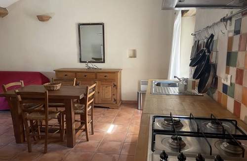 Saint-Andre-de-Roquepertuis Casa | House +2 gîtes, 15 persons, near Ardèche, swiming pool. Cèze river beach at 800m