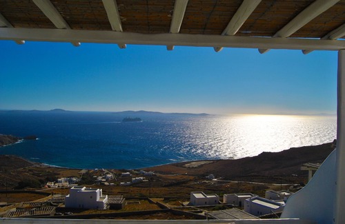 Houlakia Casa | El paraíso de Houlakia: vista de pie y piscina privada