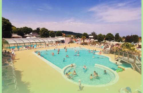 Houlgate Otro | Houlgate - 254 - RARE VUE MER Magnifique Mobilhome 6 pers 3 chambres 2 SDB sur Camping 5 étoiles