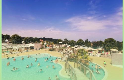 Houlgate Otro | Houlgate - 254 - RARE VUE MER Magnifique Mobilhome 6 pers 3 chambres 2 SDB sur Camping 5 étoiles