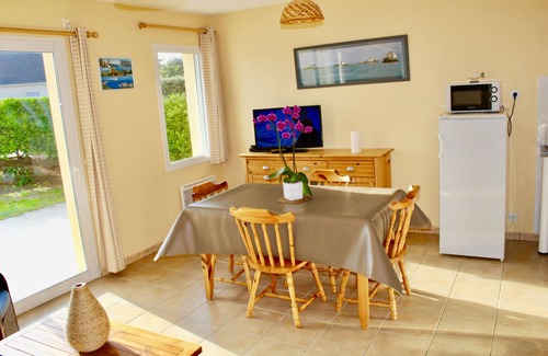 Barneville-Carteret Casa | Casa a 100 metros de una hermosa PLAYA, gastos incluidos, jardín,estacionamiento