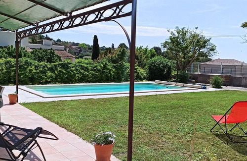 Cabrieres-dʼAigues Casa | Casa de 140 m² al sur de Luberon, piscina - Casa en Provenza, Luberon, piscina