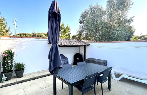 La Couarde-sur-Mer Casa | House 4 people in seaside residence and heated pool