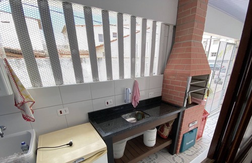 Mirim Casa | House 50 meters from the Beach!!! Garage and barbecue!!!