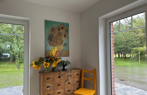 Nordholz Apartamento | House Ankerplatz EG - directly behind the dike in the middle of nature