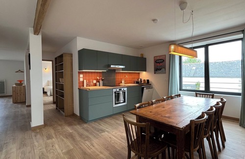 Saint-Jean-Trolimon Casa | House Apt Duplex 160m2 with garden / Finistère Sud 7 minutes from the beach!