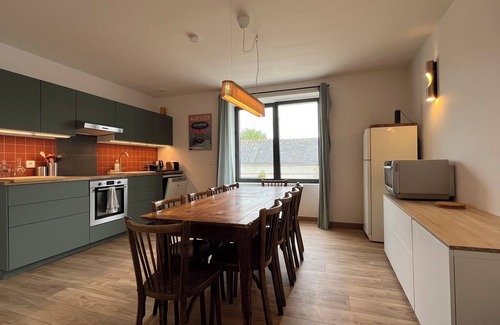 Saint-Jean-Trolimon Casa | House Apt Duplex 160m2 with garden / Finistère Sud 7 minutes from the beach!