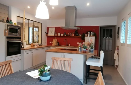 Nieul-sur-Mer Casa | Casa a las puertas de La Rochelle y la Ile de Ré, con piscina climatizada, 6pers.