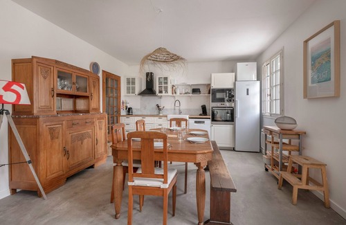 Saint-Jacques Chalet De Esquí | Casa para 10 cerca de la playa en Sarzeau