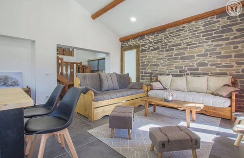 Termignon Casa | Casita de campo 'Gîte Les Mélèzes' con vistas a la montaña, balcón y Wi-Fi