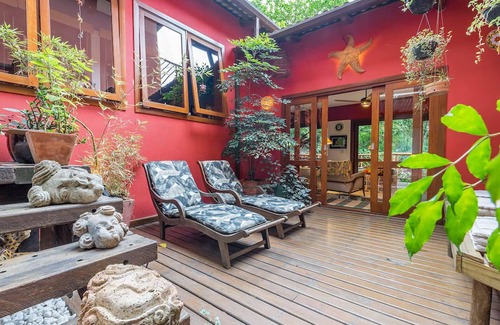 Veloso Casa | Casa Alto Padrón a 5 min de la Playa del Curral Ilhabela en Condominio cerrado