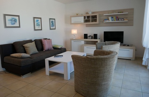 Pudagla Apartamento | Haus Achterwasser - Apartamento EG