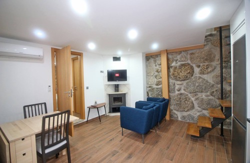 Carvalheira Cabaña | Casa en Gerês para 2 personas con chimenea