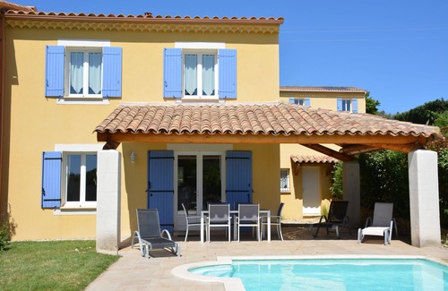 Puymeras Casa | Casa en Puyméras Face Au Ventoux con piscina