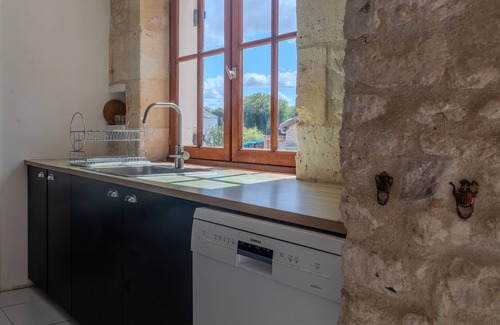 Mortiers Casa | Maison 'Les Roses De Jonzac' con piscina privada, terraza privada y Wi-Fi