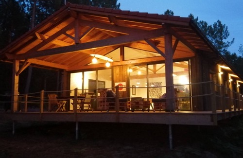 Saint-Girons Plage Casa | House on stilts, in the forest 4 km from the beach