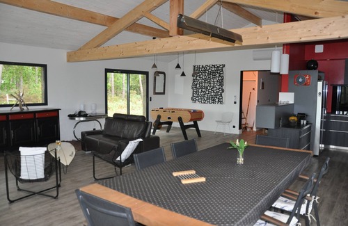 Saint-Girons Plage Casa | House on stilts, in the forest 4 km from the beach