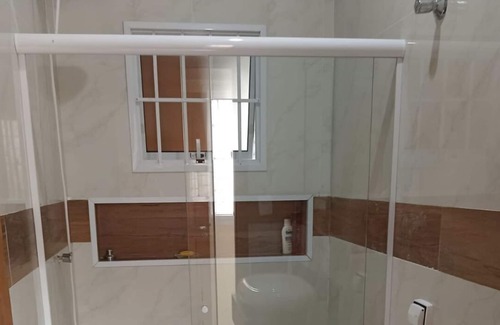 Solemar Casa | House - Solemar- Praia Grande-block from the beach- 3 Dorm. Pool/ Air Conditioning