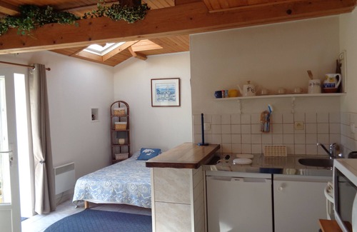 Saint-Brevin-l'Ocean Apartamento | Estudio Casa con CHRE Anexo sobre jardín vallado, arborr