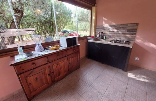 Iglesias Historic Centre Apartamento | House The Ancient Olive Tree, nestled in a centuries-old olive grove with a large garden around it.