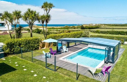 Cleder Casa | CASA TY AR MOR - 50 metros del mar - Acceso wifi - Piscina climatizada - 3 Clévacances