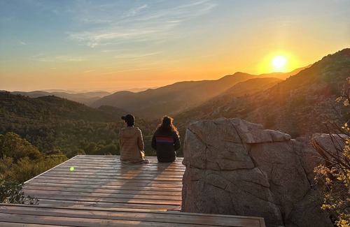 San Rafael Cabina | Casa bajo las estrellas, el mejor atardecer de la sierra