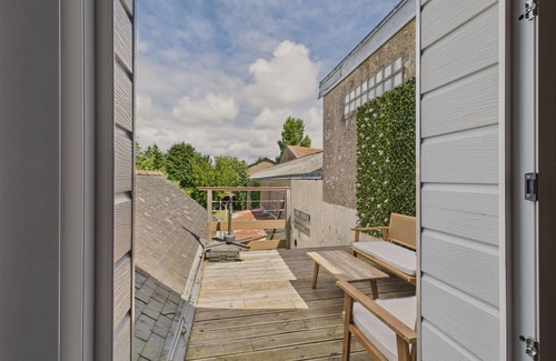 La Baule-Escoublac Chalet De Esquí | Casa con jardín y terraza – 6 ad./2 niños