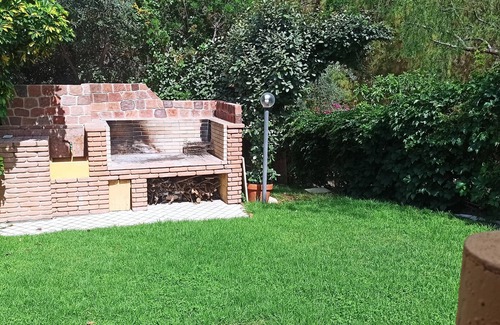 Geremeas Villa | House with garden, 300 meters from the sea view beach.