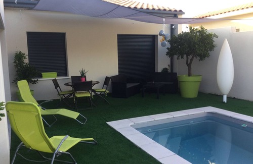 Cournonterral Apartamento | House with garden, walking trails Between land and sea 20 minutes,