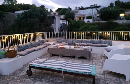 Porto Tricase Casa | Casa con jardín en un pequeño y encantador pueblo de Salento