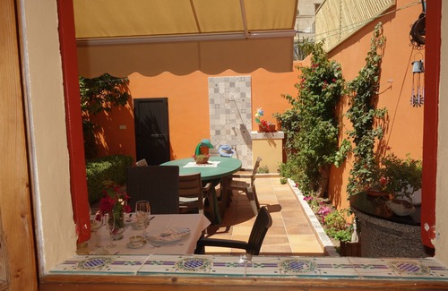 El Molinar Casa | Casa con patio-jardín cerca del mar