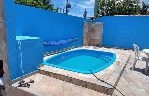 Balneario Santa Eugenia Casa | Casa con piscina a 50 metros de la playa.