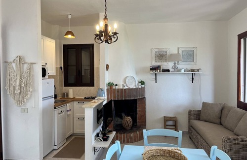 Santa Margherita di Pula Casa | Casa frente al mar con acceso directo a la playa - a 10 metros de distancia