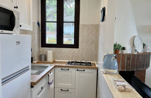 Santa Margherita di Pula Casa | Casa frente al mar con acceso directo a la playa - a 10 metros de distancia