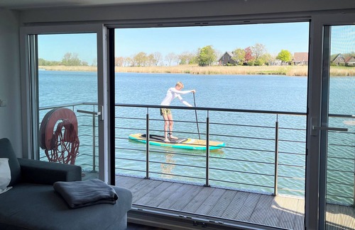 Wangerland Alquiler De Eote | Houseboat-lake-SUP's-bike-sea-beach-family-holiday!
