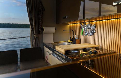 Augustow Alquiler De Eote | Houseboat Villa Marina- domek na wodzie