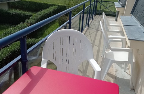 Grandcamp-Maisy Apartamento | DECLARACIÓN DE LA VIVIENDA DEL SURESTE, 60 M2, nuevo, luminoso, tranquilo, BALCON VISTA M