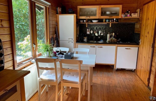 Nutter Casa | Houten Huis Direct aan Natuurpark Springendal en Nabij Kunststad Ootmarsum