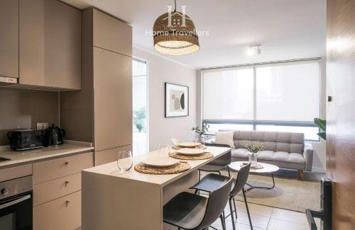 Nunoa Apartamento | HT Moderno Depto A pasos del Mall Plaza Egana