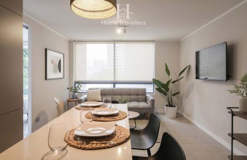 Nunoa Apartamento | HT Moderno Depto A pasos del Mall Plaza Egana