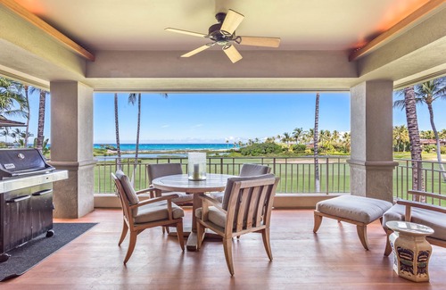 Kaupulehu Villa | Hualalai Golf Villa 4202 - Steps to Resort ~ Ocean Front ~ servicio de habitaciones disponible