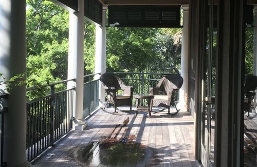 Vanderhorst Plantation Casa | Huge home w/ pool, hot tub, outdoor bar, 2 min to beach.