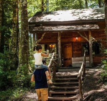 Neltume Cabina | Huilo Huilo Cabañas del Bosque