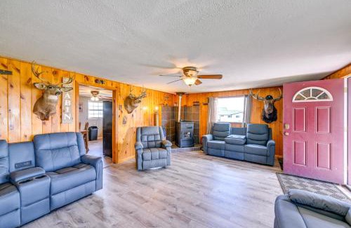 Encampment Casa | Hunt, Fish and Hike Home with Deck in Encampment