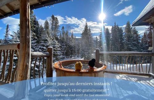 La Malbaie Chalet De Esquí | HUSKY - Chalets de Môh - Jacuzzi