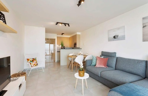 Raversijde Apartamento | Huswell - Cosy apartment with amazing beach view